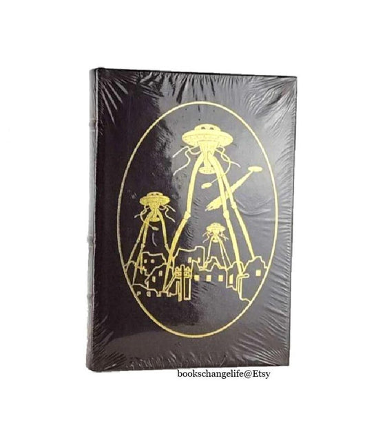 The WAR Of The WORLDS by H.G. Wells Deluxe Easton Press Leather Bound Hardcover Classic *New Sealed*