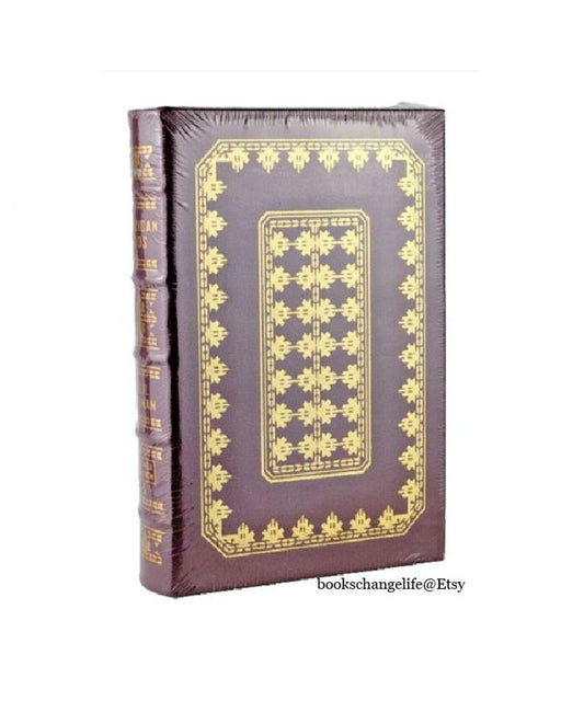 NEIL GAIMAN: American Gods, Signed Edition Deluxe Easton Press Leather Bound Hardcover Classic New Sealed Classic Book