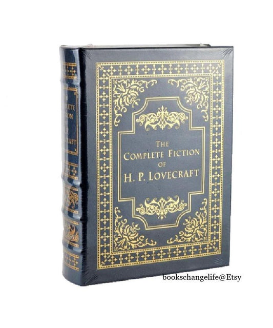 The Complete Fiction Of H.P. Lovecraft Easton Press Deluxe Leather Bound Hardcover Classic New Sealed Classic