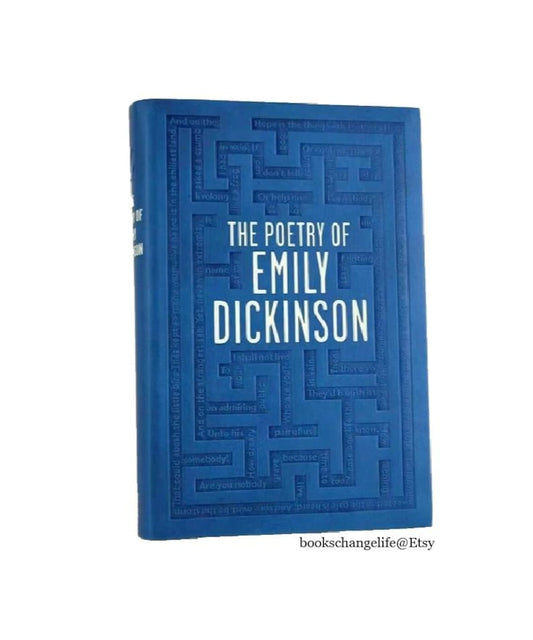The Poetry Of EMILY DICKINSON Faux Leather Classic edition *Brand New*