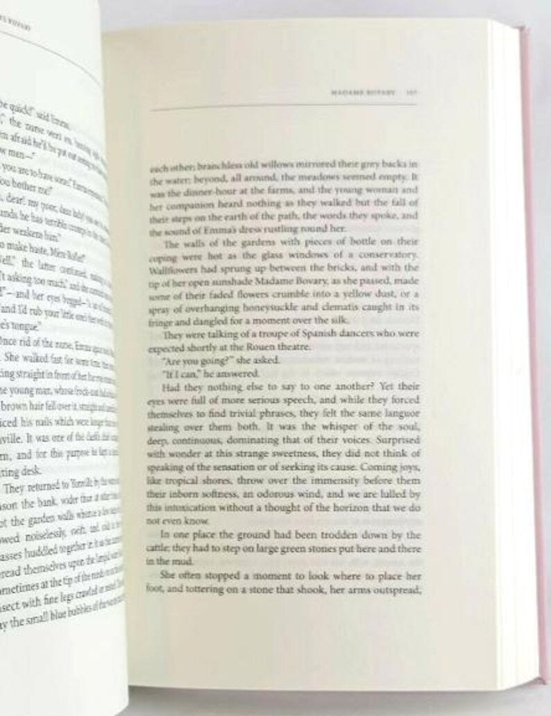 MADAME BOVARY by Gustave Flaubert Soft Faux Leather Cover edition Brand New Classic book