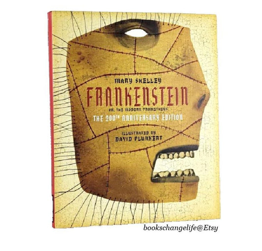 FRANKENSTEIN by Mary Shelley 200th Anniversary Edition Deluxe Illustrated - New - Classic Horror Book