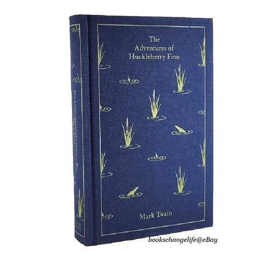 The ADVENTURES Of HUCKLEBERRY FINN by Mark Twain Clothbound Hardcover Edition New Classic Book