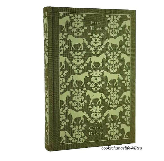 HARD TIMES by Charles Dickens Clothbound Hardcover Edition New Classic Book
