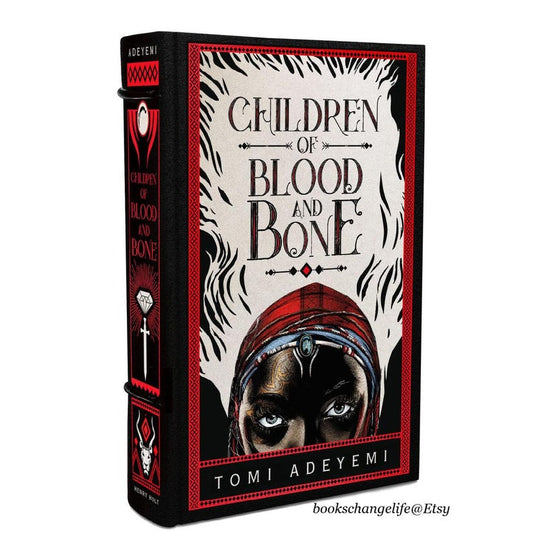 CHILDREN Of BLOOD And BONE by Tomi Adeyemi Deluxe Bonded Leather Hardcover Edition *New Sealed*