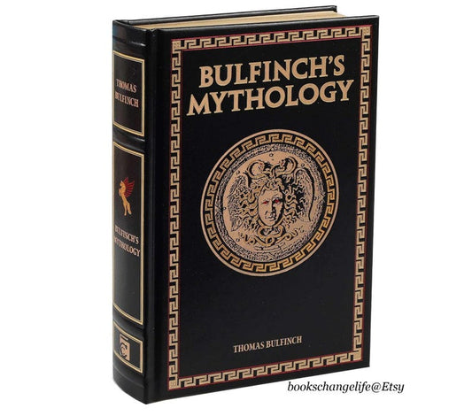 Bulfinch's Mythology Legendary tales of myth and romance by Thomas Bulfinch Deluxe Leather Bound edition Brand New Classic Book