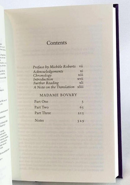 MADAME BOVARY Gustave Flaubert Clothbound Hardcover Edition New Classic Book