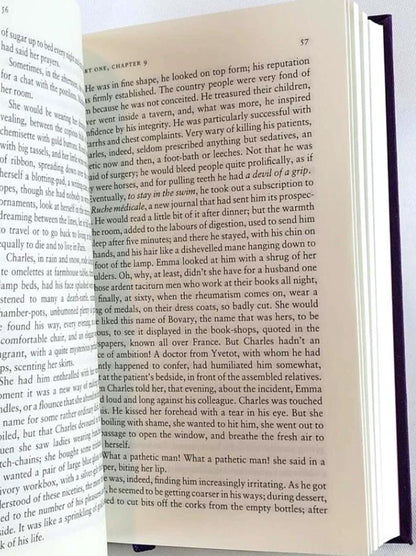 MADAME BOVARY Gustave Flaubert Clothbound Hardcover Edition New Classic Book