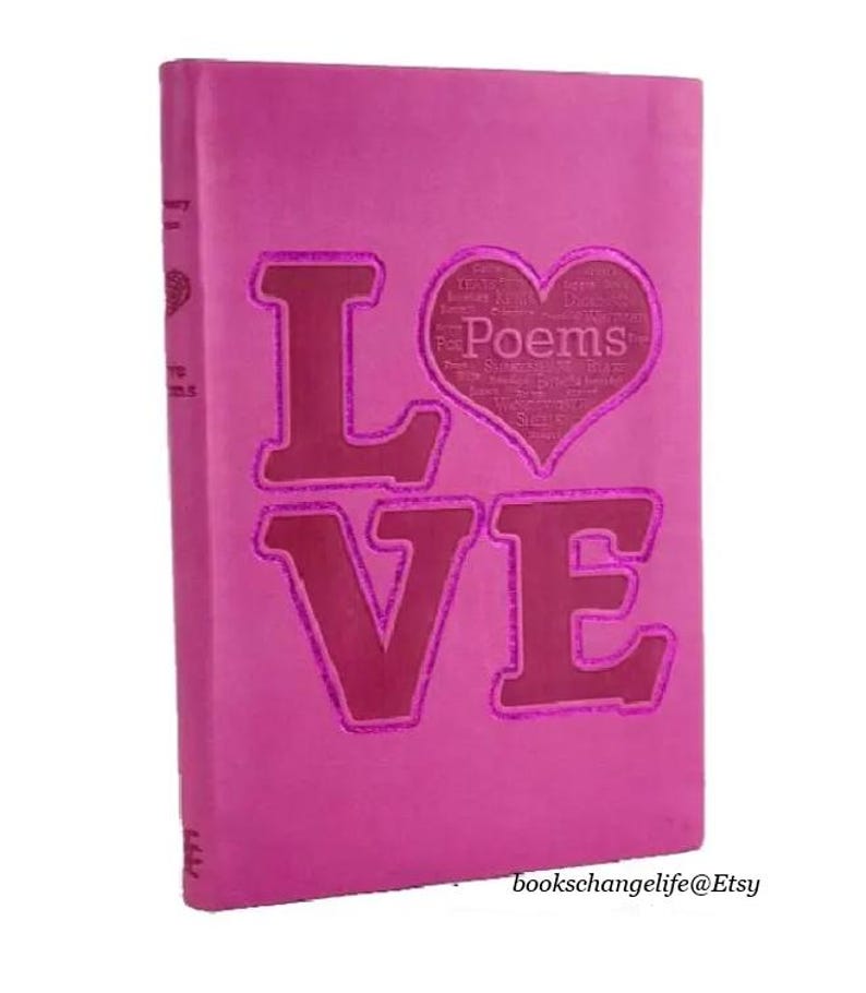 LOVE POEMS by Sappho Shakespeare Byron Dickinson Frost Shelley Faux Leather Classic edition New Classic Book
