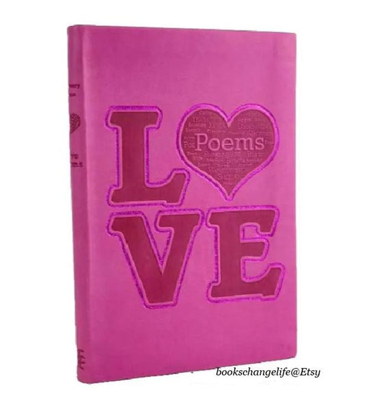 LOVE POEMS by Sappho Shakespeare Byron Dickinson Frost Shelley Faux Leather Classic edition New Classic Book