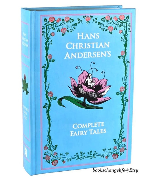 Hans Christian Andersen COMPLETE FAIRY TALES Deluxe Leather Bound Edition with Gilded Edges New Classic Book